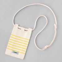 Women's Mini Polyester Stripe Basic Vintage Style Magnetic Buckle Crossbody Bag sku image 2