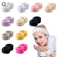 Women's Modern Style Simple Style Classic Style Solid Color Bow Knot Cloth Hair Band Wrist Strap main image 7