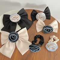 Women's Simple Style Floral Bow Knot Cloth Hair Clip main image 6