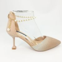 Solid Color Shoe Accessories Imitation Pearl Heels All Seasons Shoelace sku image 7