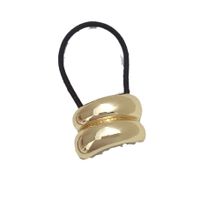 Women's Simple Style Classic Style Solid Color Alloy Patchwork Hair Tie main image 5