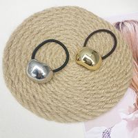 Women's Simple Style Classic Style Heart Shape Alloy Plating Hair Tie main image 1