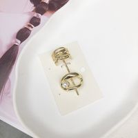 Women's Simple Style Solid Color Alloy Hollow Out Hair Clip sku image 21