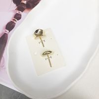 Women's Simple Style Solid Color Alloy Hollow Out Hair Clip sku image 18