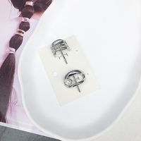 Women's Simple Style Solid Color Alloy Hollow Out Hair Clip sku image 22
