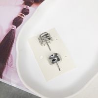 Women's Simple Style Solid Color Alloy Hollow Out Hair Clip sku image 24