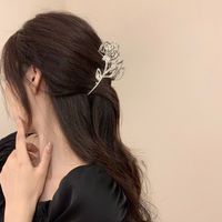 Women's Elegant Lady Floral Alloy Plating Hair Claws main image 5