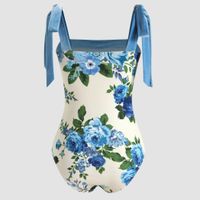 Women's Vacation Ditsy Floral 2 Pieces Set One Piece Swimwear main image 3