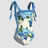 Women's Vacation Ditsy Floral 2 Pieces Set One Piece Swimwear main image 5