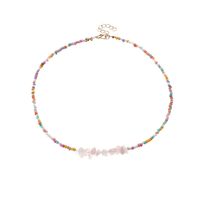 Simple Style Irregular Artificial Crystal Seed Bead Unisex Necklace main image 3