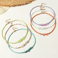 Simple Style Irregular Artificial Crystal Seed Bead Unisex Necklace main image 1