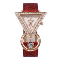 Simple Style Classic Style Solid Color Buckle Quartz Women's Watches main image 4