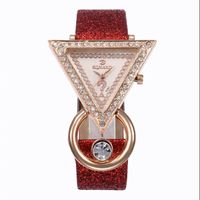 Simple Style Classic Style Solid Color Buckle Quartz Women's Watches sku image 3