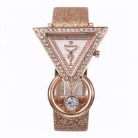 Simple Style Classic Style Solid Color Buckle Quartz Women's Watches sku image 2