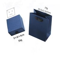 Simple Style Solid Color Paper Jewelry Packaging Bags main image 2