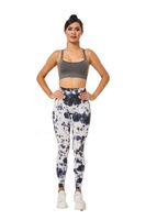 2024 Spot Darcspor New Fitness Pants Seamless Knitted Wolf Head Hand-Painted Trousers Leggings Yoga Pants For Women main image 4