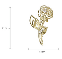 Women's Elegant Lady Floral Alloy Plating Hair Claws main image 2
