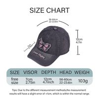 Men's Business Tropical Bow Knot Appliques Curved Eaves Baseball Cap main image 4
