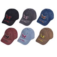 Men's Business Tropical Bow Knot Appliques Curved Eaves Baseball Cap main image 3