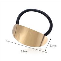 Women's Simple Style Geometric Alloy Plating Hair Tie main image 2