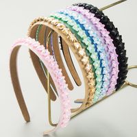 Women's Casual Vacation Classic Style Star Alloy Cloth Inlay Fabric Glass Hair Band main image 1