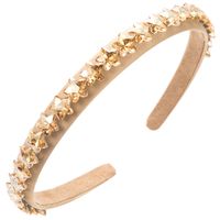 Women's Casual Vacation Classic Style Star Alloy Cloth Inlay Fabric Glass Hair Band sku image 5