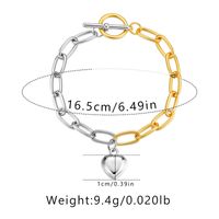 Brass 18K Gold Plated Simple Style Plating Geometric Bracelets main image 2