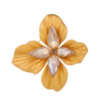 Sweet Flower Alloy Inlay Rhinestones Glass Unisex Brooches sku image 11