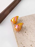 1 Pair Exaggerated Simple Style Water Droplets Arylic Ear Studs sku image 8