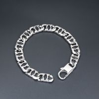 Gothic Punk Cool Style Solid Color 304 Stainless Steel Men's Bracelets sku image 5
