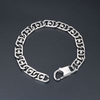 Gothic Punk Cool Style Solid Color 304 Stainless Steel Men's Bracelets sku image 4