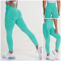 Casual Solid Color Nylon Active Bottoms Leggings main image video