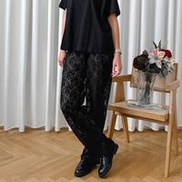 Women's Holiday Party Beach Sexy Solid Color Full Length Casual Pants Straight Pants main image 8