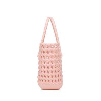 Women's Large PVC Solid Color Vacation Classic Style Bucket Open Handbag main image 8