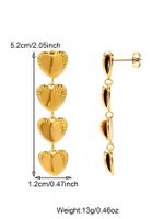 1 Pair Casual Beach Starfish Conch Shell Beaded Natural Stone 18K Gold Plated Drop Earrings sku image 6