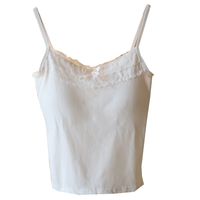 Women's Camisole Tank Tops Lace Casual Elegant Solid Color main image 3