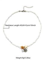 Plage Étoile De Mer Conque Perle De Rocaille Perlé Femmes Collier sku image 1