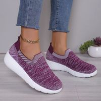 Unisex Sports Solid Color Round Toe Flats main image 2