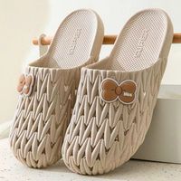 Women's Casual Solid Color Round Toe Home Slippers main image 2