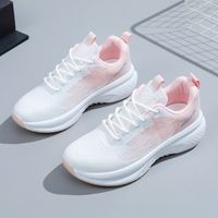 Women's Sports Solid Color Round Toe Sports Shoes sku image 12