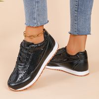 Women's Casual Sports Solid Color Sequins Round Toe Sports Shoes main image 4