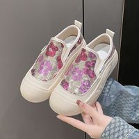 Women's Casual Floral Sequins Round Toe Casual Shoes main image 1