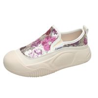 Women's Casual Floral Sequins Round Toe Casual Shoes sku image 1