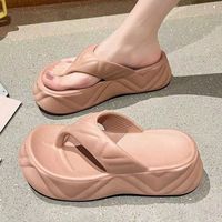 Women's Casual Solid Color Round Toe Platform Sandals main image 4