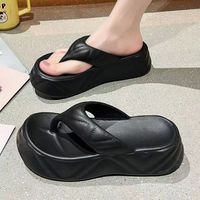 Women's Casual Solid Color Round Toe Platform Sandals main image 5