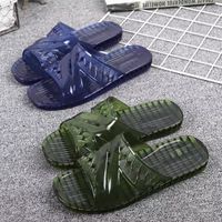 Men's Casual Solid Color Round Toe Slides Slippers main image 5
