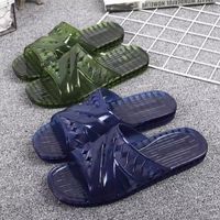 Men's Casual Solid Color Round Toe Slides Slippers main image 4