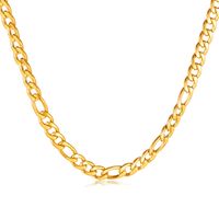 304 Stainless Steel 18K Gold Plated Hip-Hop Geometric Necklace main image 6