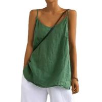 Women's Camisole Tank Tops Backless Simple Style Solid Color main image 4