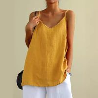 Women's Camisole Tank Tops Backless Simple Style Solid Color main image 2